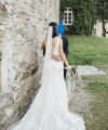 Second Hand Brautkleid Vasky 6420 Spitze ivory/mocca Fit and Flare Gr. 36 Foto 1