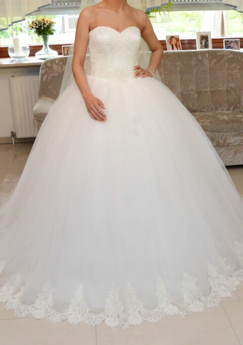 Second Hand Brautkleid SIMA Couture Prinzessin Gr. 34 Foto 1