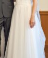Second Hand Brautkleid Herve Paris A-Linie Gr. 36 Foto 6
