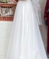 Second Hand Brautkleid Herve Paris A-Linie Gr. 36 Foto 2