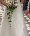 Second Hand Brautkleid Herve Paris A-Linie Gr. 36 Foto 4