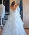 Second Hand Brautkleid Frida Claire FC7010 Prinzessin Gr. 44 Neu & ungetragen Foto 2