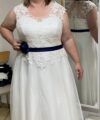 Second Hand Brautkleid Ladybird Ivory A-Linie Gr. 54 Maßgeschneidert Foto 4