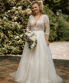 Second Hand Brautkleid Bridonista Calista A-Linie Gr. 40 Foto 1