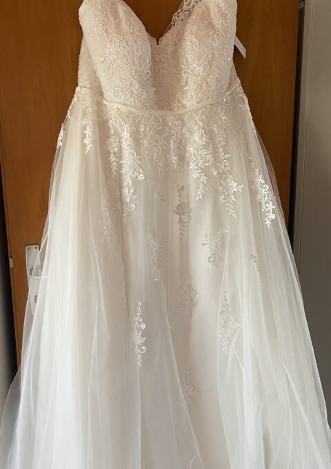 Second Hand Brautkleid Lohrengel LB 14170 Maren A-Linie Gr. 54 Neu & ungetragen Foto 1