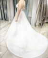 Second Hand Brautkleid Neu ungetragen.Würde extra angefertigt inspiriert von der Marke Berta A-Linie Gr. 36 Maßgeschneidert Neu & ungetragen Foto 3