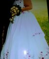 Second Hand Brautkleid Fit and Flare Gr. 50 Maßgeschneidert Foto 3