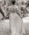 Second Hand Brautkleid Rembo Styling Madalena 2018 Empire Gr. 38 Foto 4