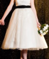 Second Hand Brautkleid Weise Fashion A-Linie Gr. 38 Foto 1