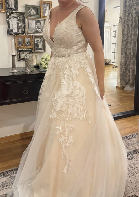 Second Hand Brautkleid Lilly A-Linie Gr. 40 Neu & ungetragen Foto 1