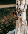 Second Hand Brautkleid Da Vinci, Stuttgart Meerjungfrau Gr. 36 Maßgeschneidert Foto 7