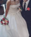Second Hand Brautkleid Aire Barcelona Bimba Prinzessin Gr. 34 Foto 3