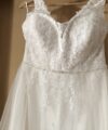 Second Hand Brautkleid Lohrengel Mercedes A-Linie Gr. 44 Foto 3