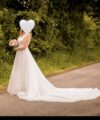 Second Hand Brautkleid Aire Barcelona A-Linie Gr. 36 Foto 1