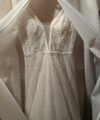 Second Hand Brautkleid Aire Barcelona A-Linie Gr. 36 Foto 5