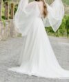 Second Hand Brautkleid Atelier Gräf- maßgeschneidertes Unikat A-Linie Gr. 36 Maßgeschneidert Foto 4