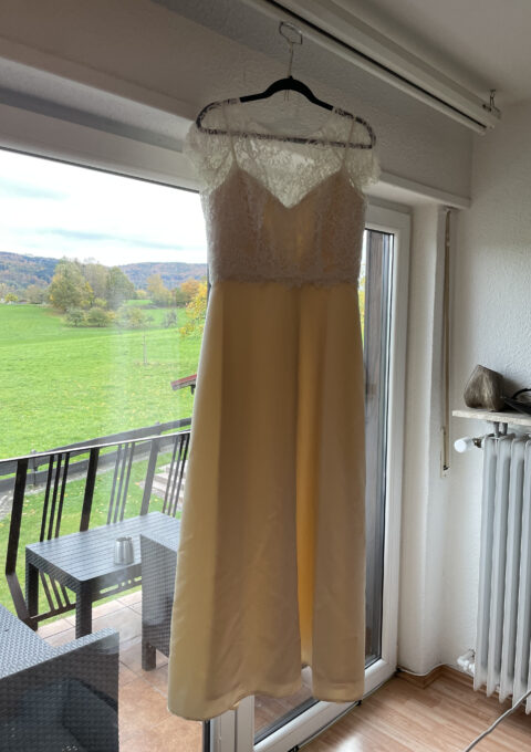 Second Hand Brautkleid Lilly Zweiteiler Gr. 40 Foto 1