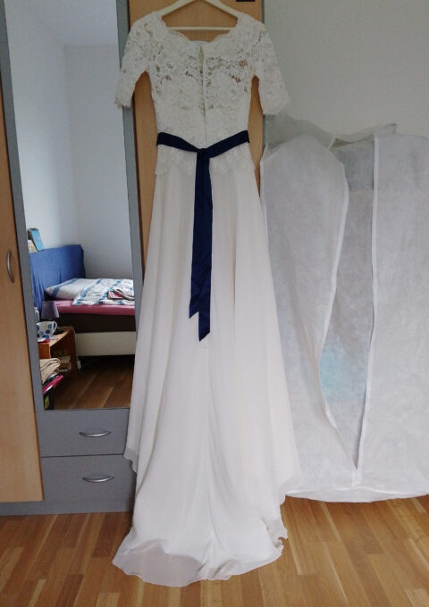 Second Hand Brautkleid A-Linie Gr. 36 Foto 1