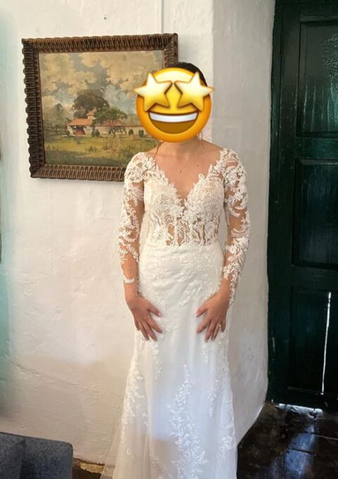 Second Hand Brautkleid Bridonista BG23-20 Meerjungfrau Gr. 36 Foto 1