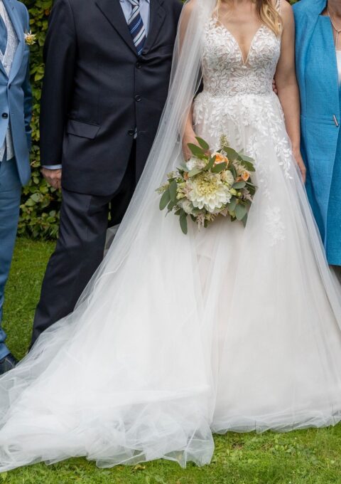 Second Hand Brautkleid Ladybird Jamila A-Linie Gr. 34 Foto 1