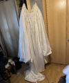 Second Hand Brautkleid In mazedonieren hergestellt Meerjungfrau Gr. 50 Maßgeschneidert Foto 5