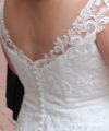 Second Hand Brautkleid Pronovias Milky A-Linie Gr. 46 Foto 4