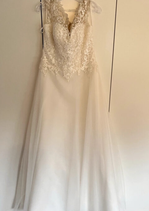 Second Hand Brautkleid Ladybird A-Linie Gr. 44 Neu & ungetragen Foto 1
