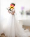 Second Hand Brautkleid A-Linie Gr. 36 Foto 4