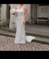 Second Hand Brautkleid Le Papillon by Modeca Toscana Fit and Flare Gr. 36 Foto 2