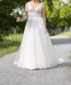 Second Hand Brautkleid Lina Becker Lina S A-Linie Gr. 38 Foto 1
