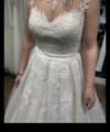 Second Hand Brautkleid Victoria & Vincent V7758 A-Linie Gr. 40 Neu & ungetragen Foto 3