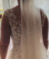 Second Hand Brautkleid Amera Vera Einmal Prinzessin A-Linie Gr. 46 Foto 4
