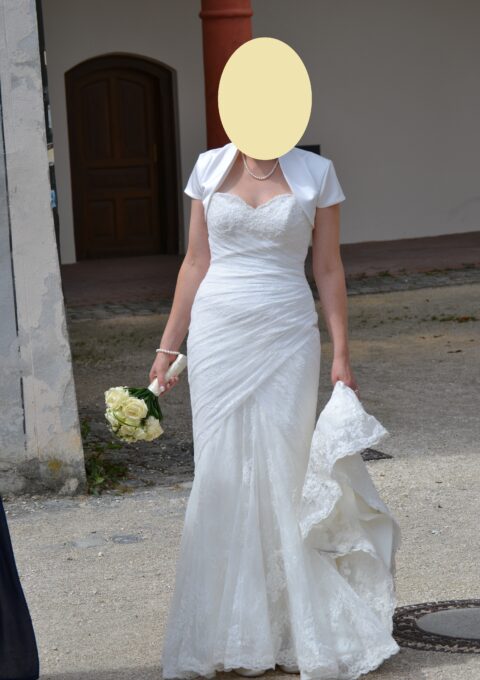Second Hand Brautkleid Ellis Bridals 11423-A Meerjungfrau Gr. 38 Foto 1
