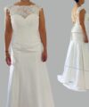 Second Hand Brautkleid Sincerity Bridal / Justin Alexander 3826 Fit and Flare Gr. 38 Neu & ungetragen Foto 8
