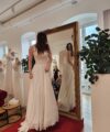 Second Hand Brautkleid Amerikanischer Mode Designer auf Anfrage kann ich nachfragen Boho Gr. 34 Neu & ungetragen Foto 1