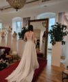 Second Hand Brautkleid Amerikanischer Mode Designer auf Anfrage kann ich nachfragen Boho Gr. 34 Neu & ungetragen Foto 2