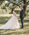 Second Hand Brautkleid Modeca Rio A-Linie Gr. 38 Maßgeschneidert Foto 7