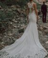 Second Hand Brautkleid Essence of Australia Meerjungfrau Gr. 38 Foto 1