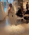 Second Hand Brautkleid Lilian West Fit and Flare Gr. 40 Neu & ungetragen Foto 3