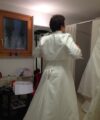 Second Hand Brautkleid Isabel de Mestre A-Linie Gr. 46 Neu & ungetragen Foto 2