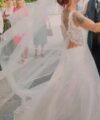 Second Hand Brautkleid Ladybird A-Linie Gr. 32 Maßgeschneidert Foto 2