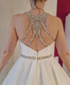 Second Hand Brautkleid Morilee / Madeline Gardner 2873 A-Linie Gr. 40 Neu & ungetragen Foto 4