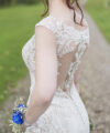 Second Hand Brautkleid Vanilla Sposa Meerjungfrau Gr. 38 Maßgeschneidert Foto 2