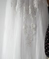 Second Hand Brautkleid A-Linie Gr. 36 Maßgeschneidert Neu & ungetragen Foto 4