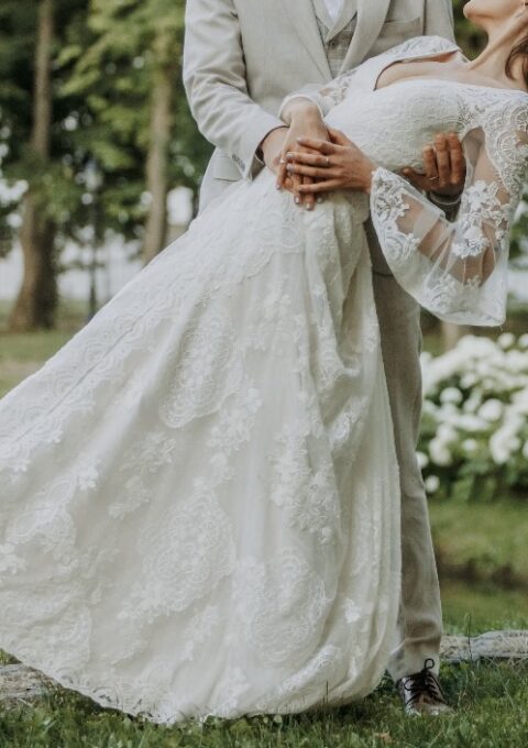 Second Hand Brautkleid Lilian West 66064 Boho Gr. 38 Foto 1