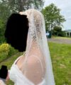 Second Hand Brautkleid A-Linie Gr. 34 Maßgeschneidert Foto 6