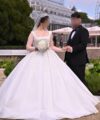 Second Hand Brautkleid Prinzessinkleid Empire Gr. 36 Foto 3