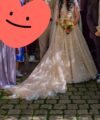 Second Hand Brautkleid Giovanna Alessandro Leticia A-Linie Gr. 36 Maßgeschneidert Foto 4