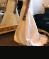 Second Hand Brautkleid Weiss ich leider nicht A-Linie Gr. 40 Foto 1