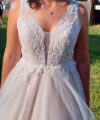 Second Hand Brautkleid A-Linie Gr. 40 Foto 4
